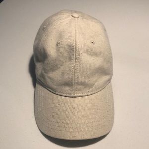 Madewell linen tan baseball hat